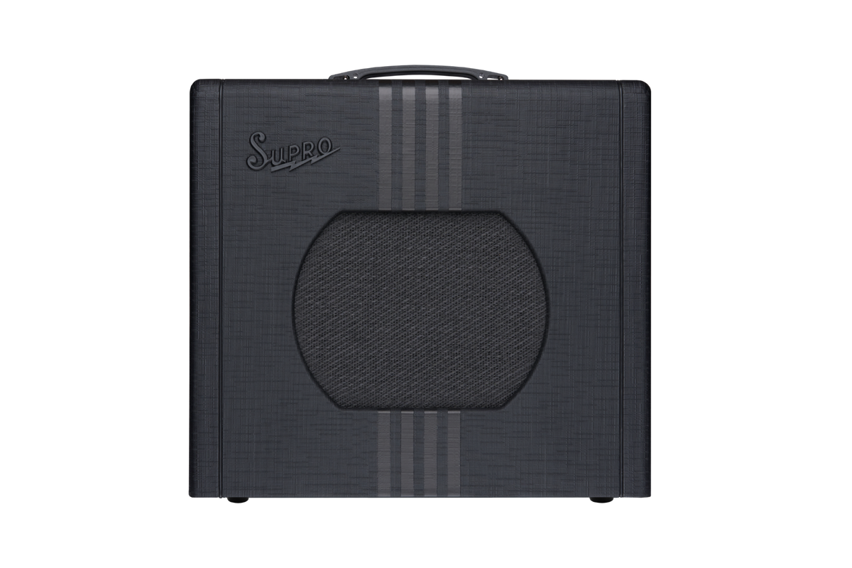 Supro Delta King 10 Balck &amp; Black Amplificatore Combo valvoalre 5 watt per chitarra