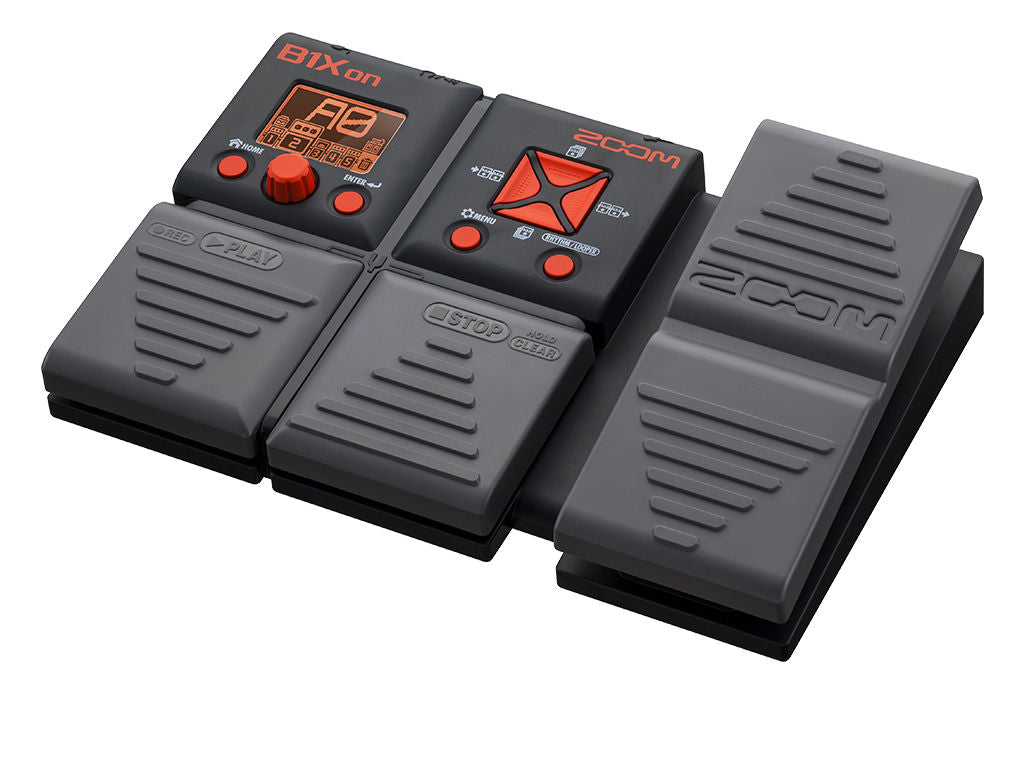 Zoom B1Xon Multieffetti a pedale per basso con Looper Ritmi e Pedale espressione