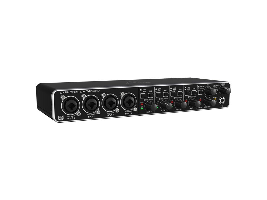 Behringer UMC404HD interfaccia audio midi/usb preamp midas