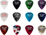 FENDER Plettri Puntinati 351 in Celluloide - Pack da 12 Medium