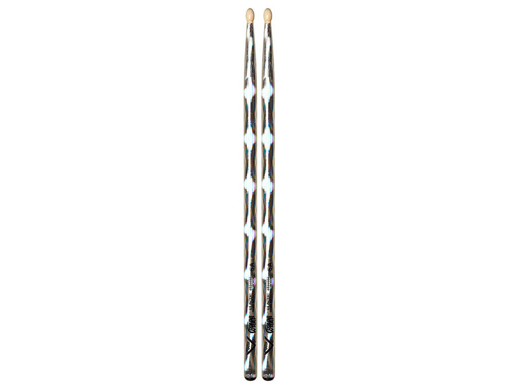 Vater VT-VCS5A Coppia di bacchette per batteria grigie brillantinate