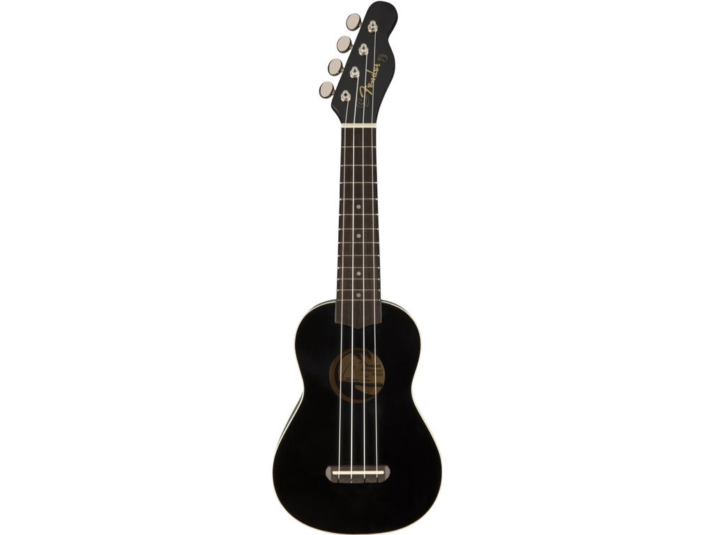 Fender Venice Ukulele Soprano Black