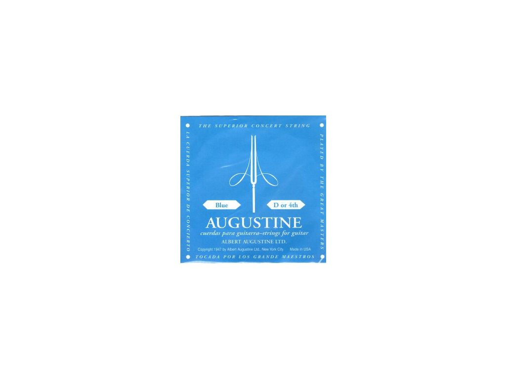 Augustine Classic Blue High Tension Corda chitarra classica singola RE4