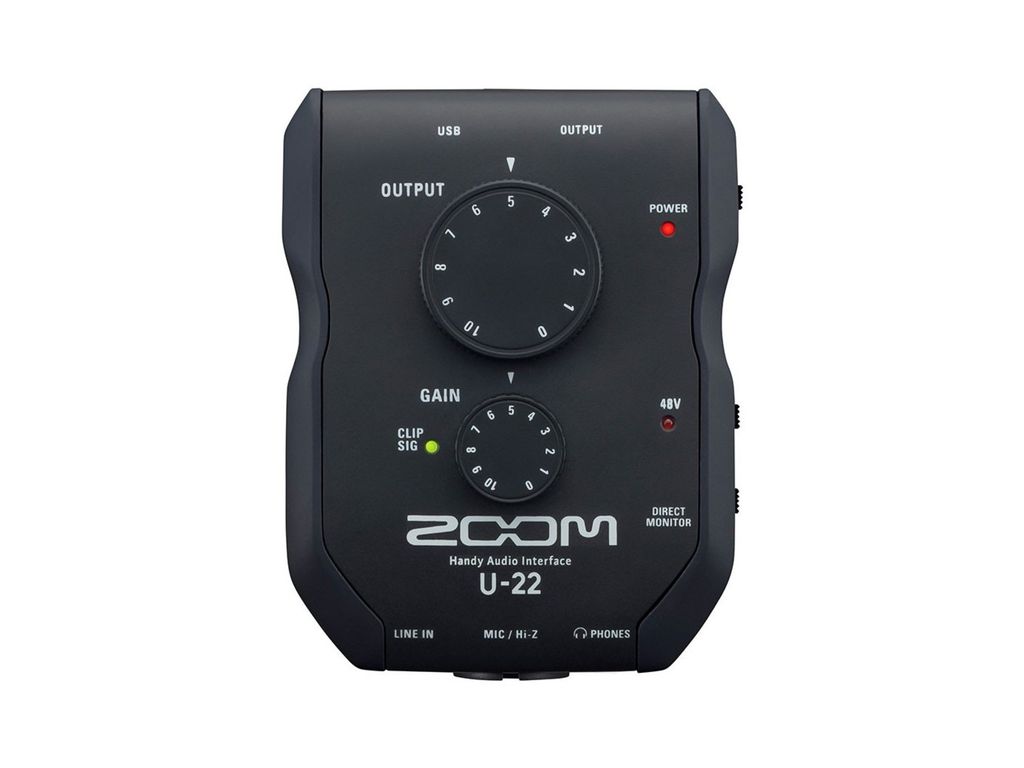 ZOOM U-22 Interfaccia audio USB per PC / MAC / iPad