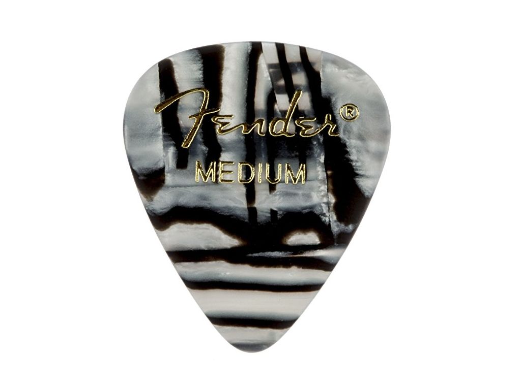 Fender Zebra 351 Shape Medium Plettro per chitarra