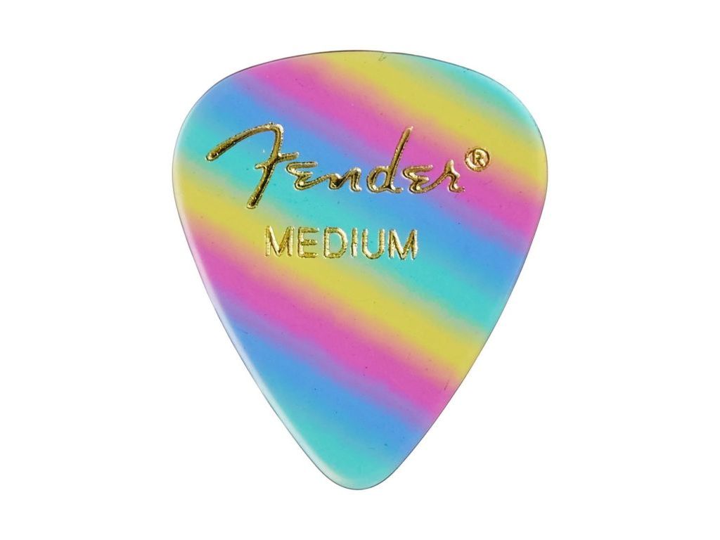 Fender Rainbow 351 Shape Medium Plettro per chitarra