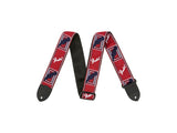 Fender Monogrammed Strap Red/White/Blue Tracolla per chitarra