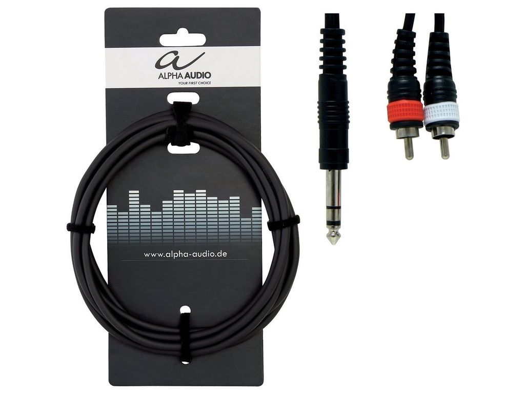 Alpha Audio Cavo Y Jack - RCA 3 mt