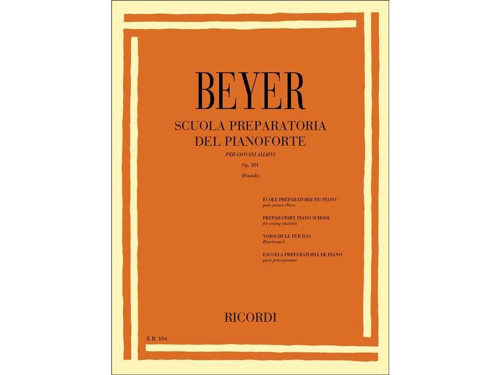 Ferdinand Beyer - Scuola preparatoria del pianoforte Op. 101