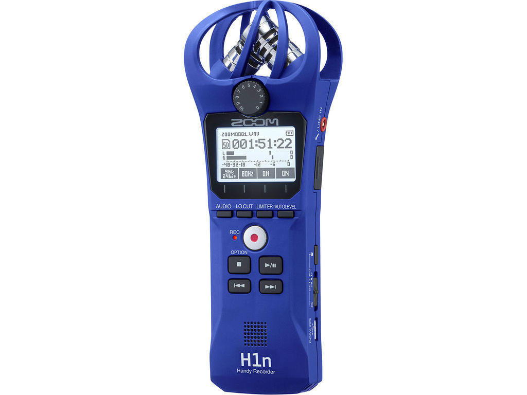 ZOOM H1N Blue registratore digitale palmare blu
