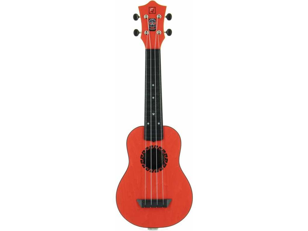 OQAN QUK Polynesia Red Ukulele Soprano