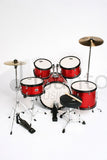 Batteria Acustica Completa - Junior Series 5 pezzi Red