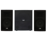 Italian Stage IS X215AUB Coppia Casse Attive 1600W + Italian Stage IS S115A Subwoofer