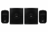 Italian Stage IS SPX08A Coppia Casse Attive 600W + Italian Stage IS S112A