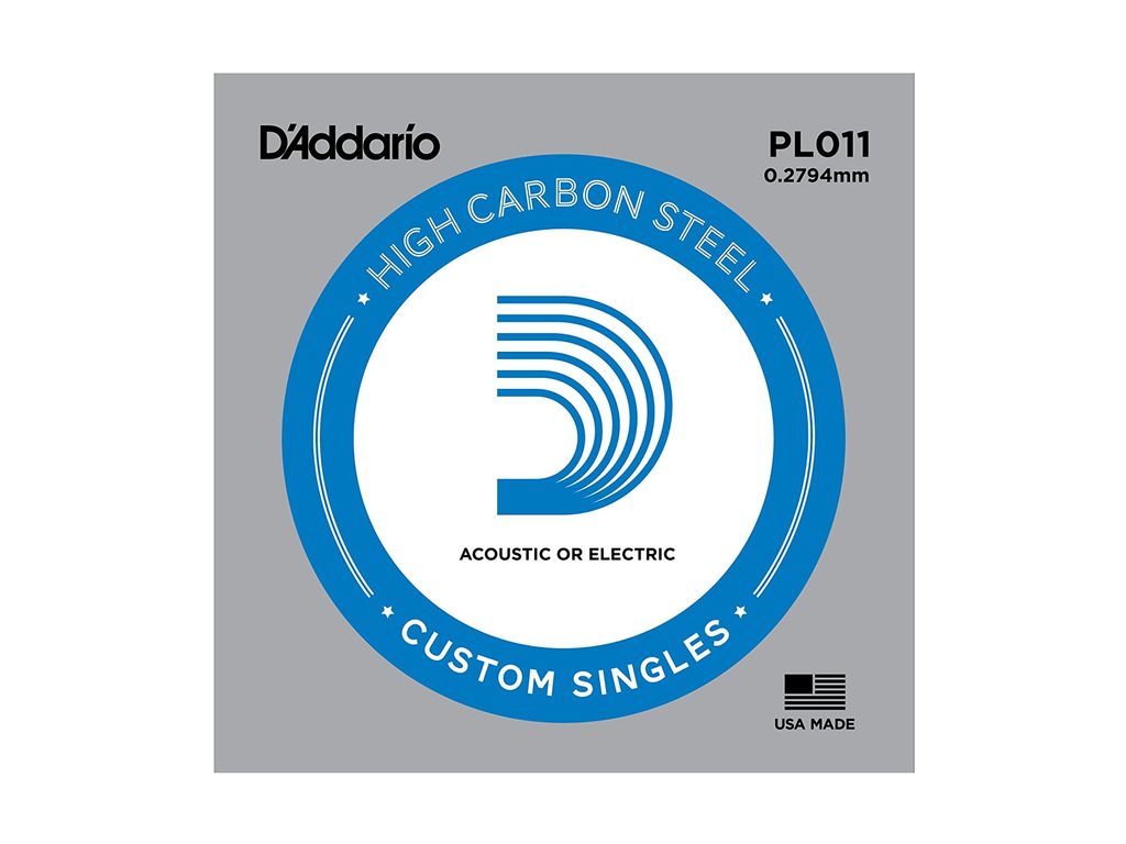 Corda singola per chitarra acustica / elettrica D'Addario 011