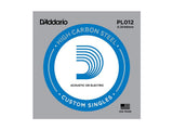 Corda singola per chitarra acustica / elettrica D'Addario 012