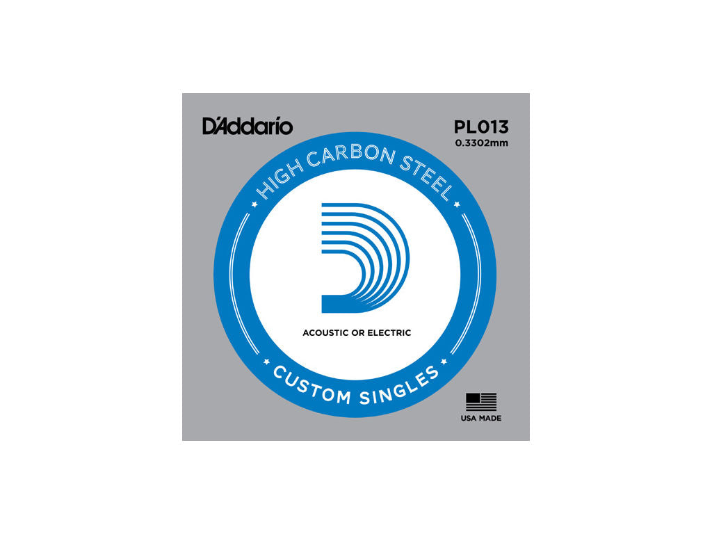 Corda singola per chitarra acustica / elettrica D'Addario 013