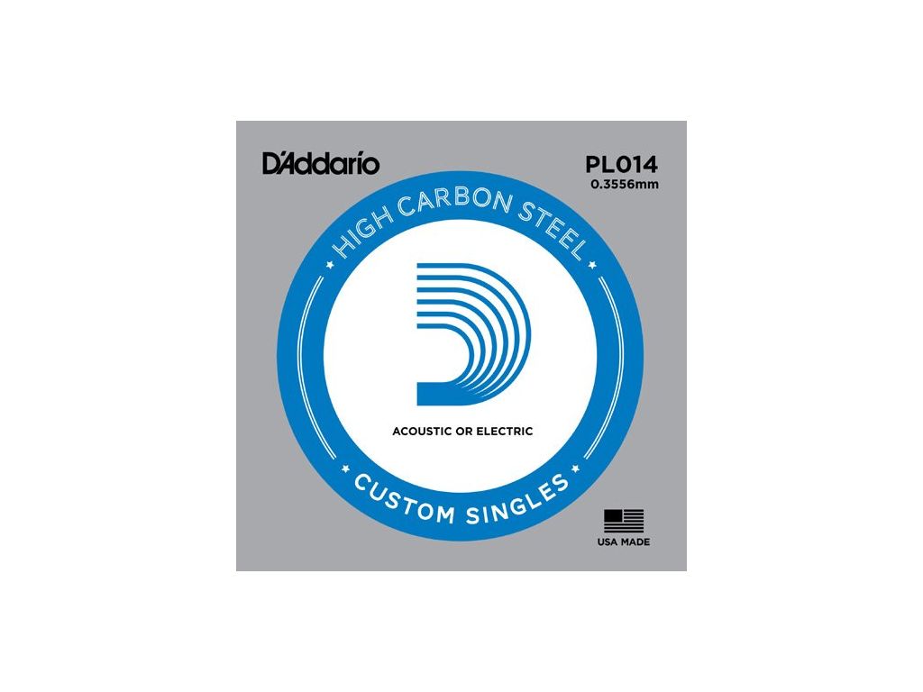 Corda singola per chitarra acustica / elettrica D'Addario 014