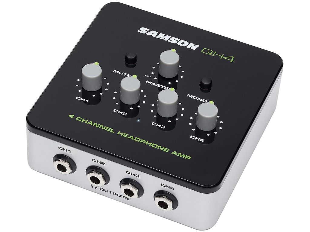 Samson QH4 Amplificatore per cuffie 4 canali