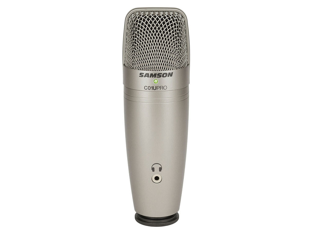 Samson C01U PRO Microfono a condensatore USB da studio
