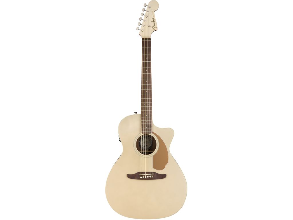 Fender Newporter Player Champagne Chitarra acustica elettrificata