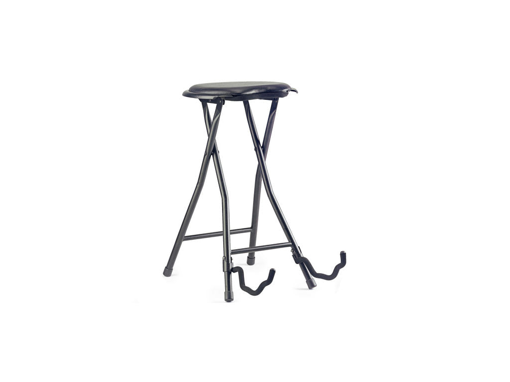 Stagg GIST-300 Sgabello per chitarrista con reggichitarra universale