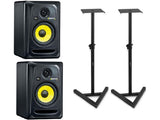 KRK RP5 RoKit G3 Black Coppia Monitor da studio 100W + supporti Bundle