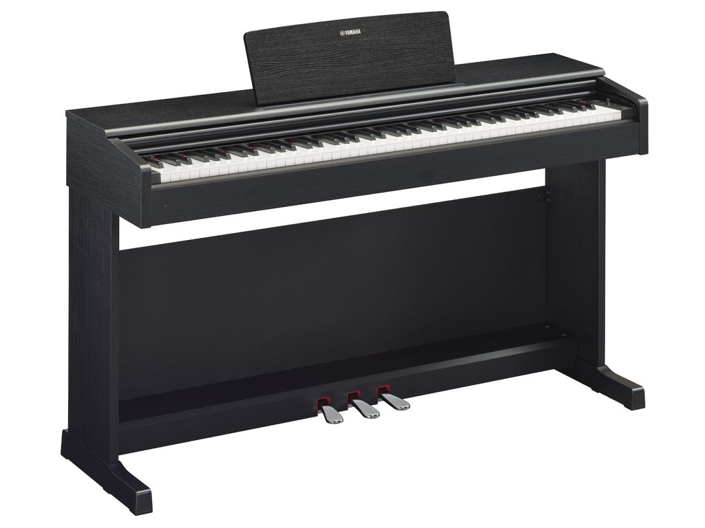 YAMAHA YDP144 Arius Black Pianoforte digitale nero