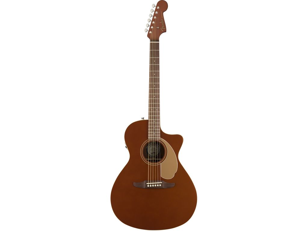 Fender Newporter Player Rustic Copper Chitarra acustica elettrificata