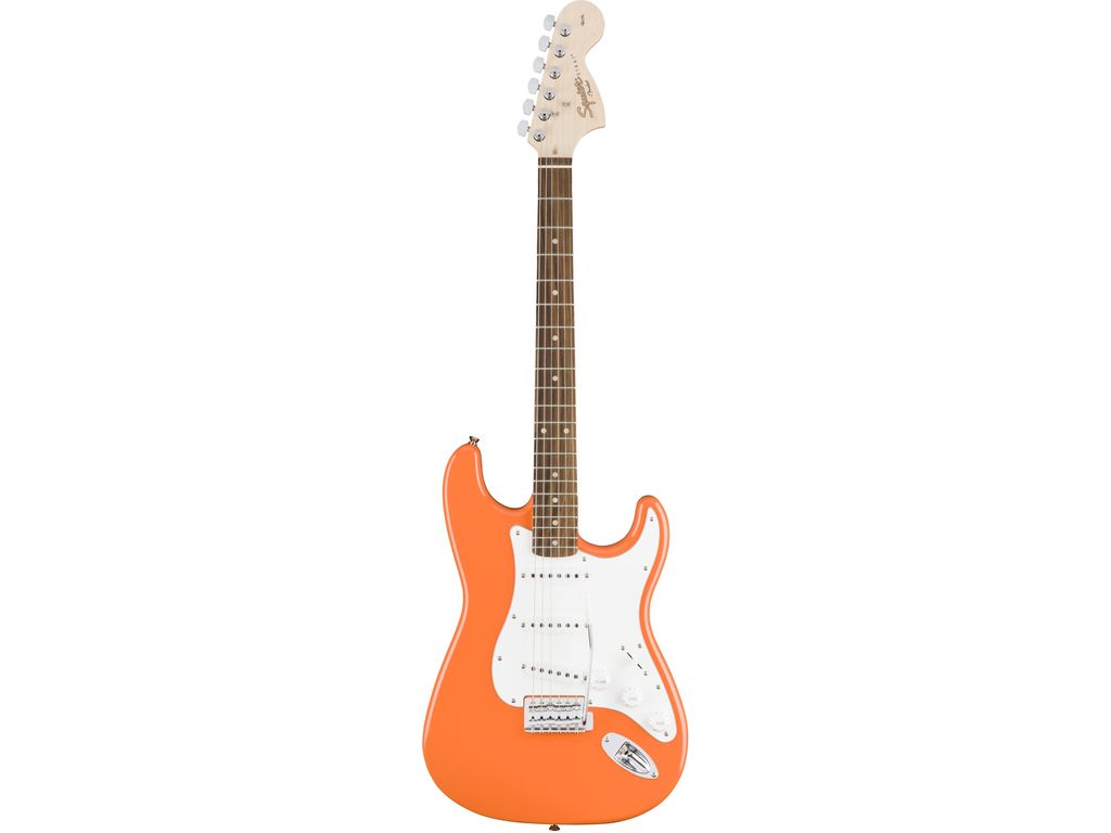 Fender Squier Affinity Stratocaster LRL Competition Orange Chitarra elettrica arancione