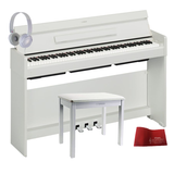 Yamaha YDPS34 Arius White Pianoforte digitale bianco + panca + cuffie