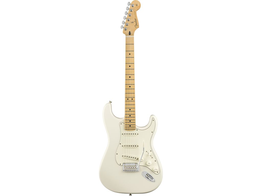 Fender Player Stratocaster MN Polar White Chitarra elettrica bianca