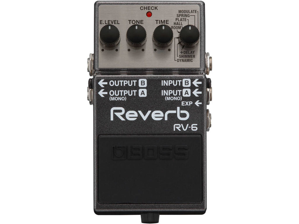 BOSS RV-6 Reverb Effetto riverbero digitale a pedale