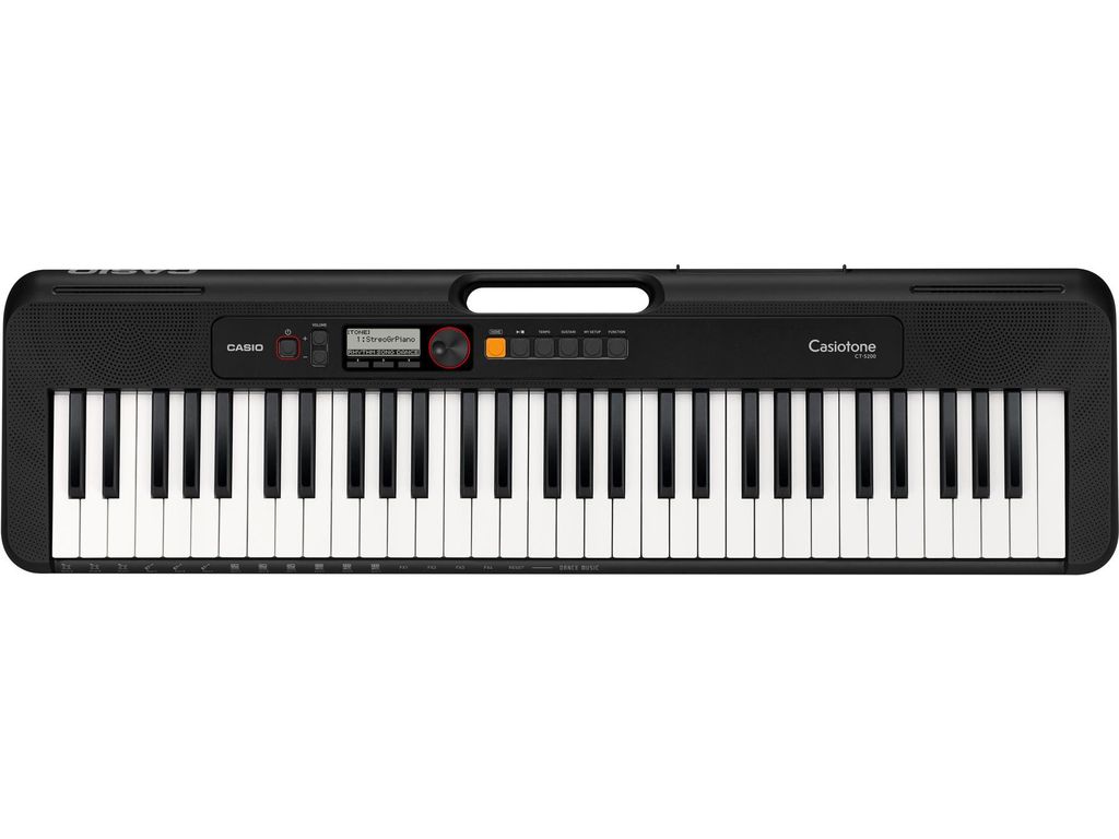 Casio Casiotone CT S200 Black Tastiera portatile 61 tasti Nera