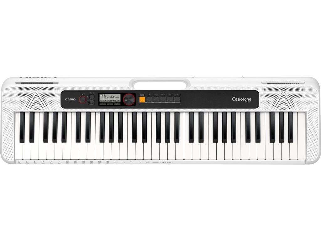 Casio Casiotone CT S200 White Tastiera portatile 61 tasti Bianca