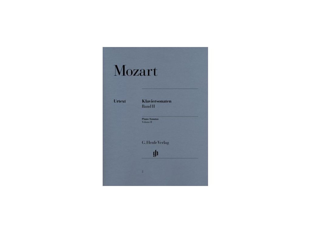 Mozart - Sonate Vol.2 per Pianoforte - Urtext