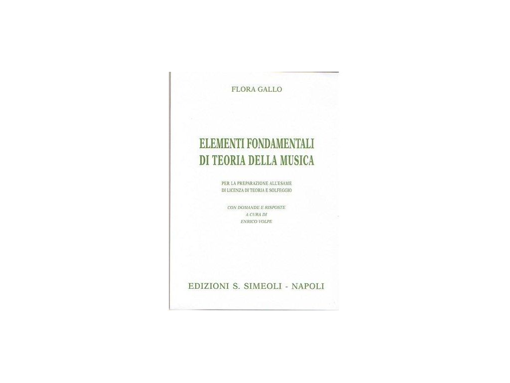 Flora Gallo - Elementi fondamentali di teoria della musica