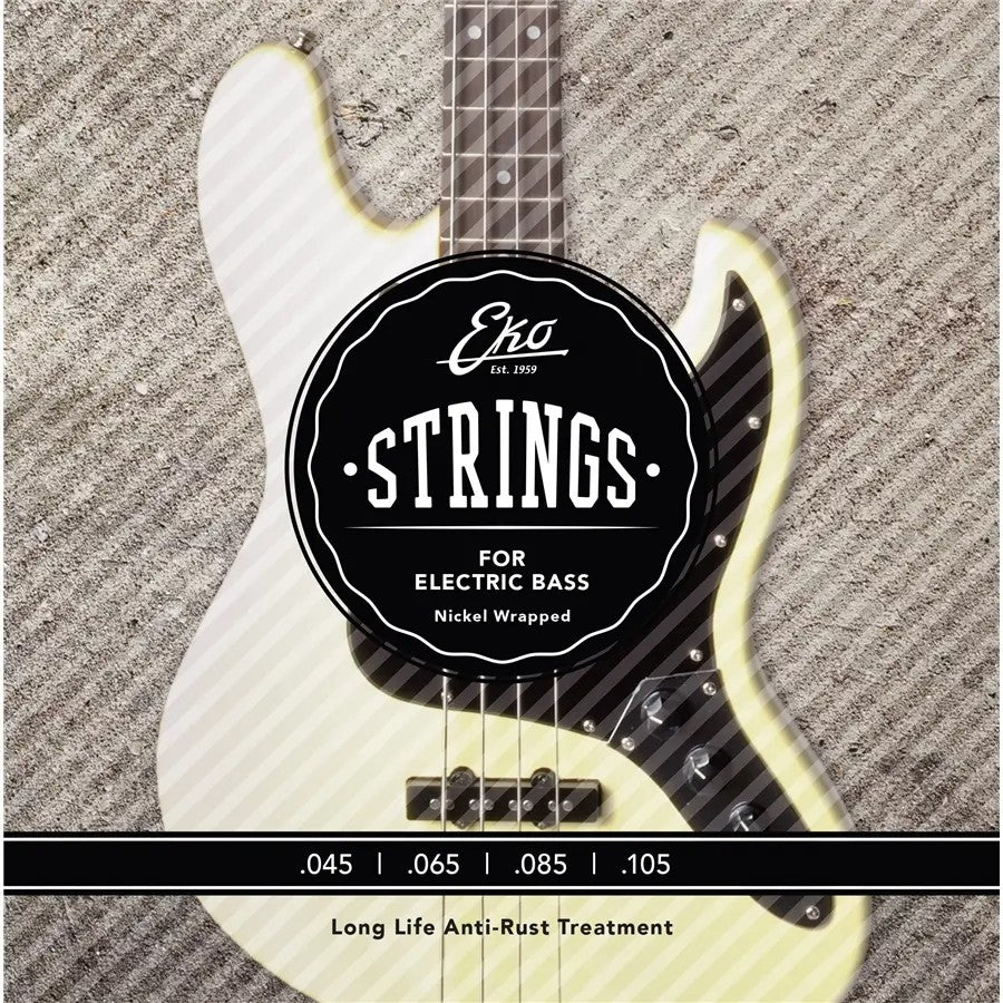 EKO Electric Bass 4 Strings 045-105