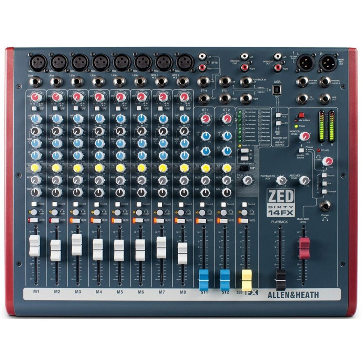 ALLEN &amp; HEATH ZED60-14FX Mixer USB con Effetti