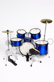 Batteria Acustica Completa - Junior Series 5 pezzi Blue