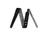 Fender Reversible Suede Strap Black/Gray Tracolla per chitarra Nera/Grigia