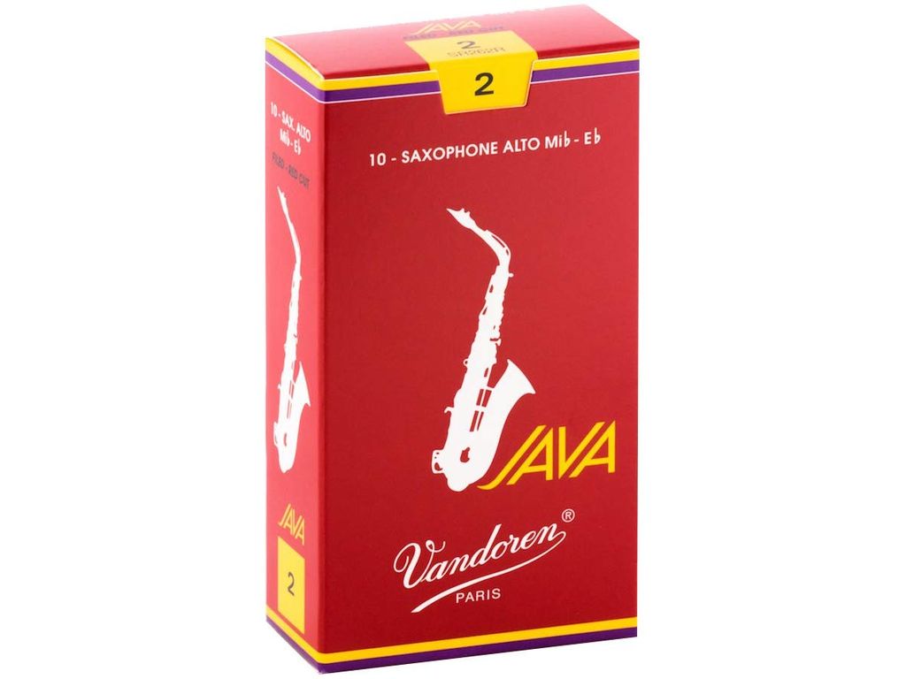 Vandoren Java Red SR262R ance per Sax Alto in Mib n. 2 (Confezione da 10)