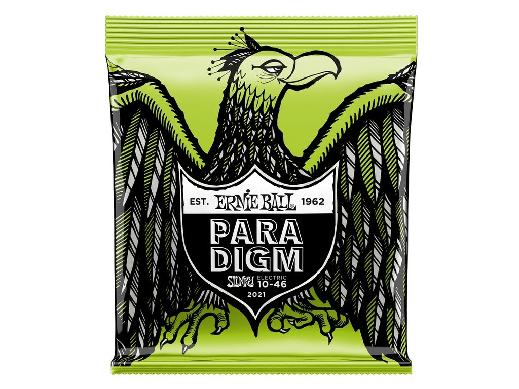 Ernie Ball 2021 Paradigm Regular Slinky Muta di corde per chitarra elettrica 010-046