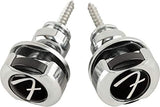 Fender Infinity Strap Locks Chrome Ganci per tracolla