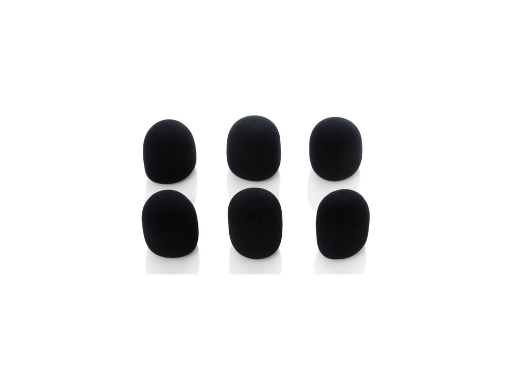 Bespeco WS06BK Spugne per microfoni (6 pz.)