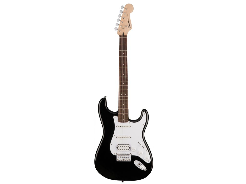 FENDER Squier Bullet Stratocaster HT Hard Tail HSS Black Chitarra Elettrica nera
