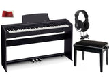 Casio Privia PX 770 black Pianoforte digitale + Panca + Cuffie
