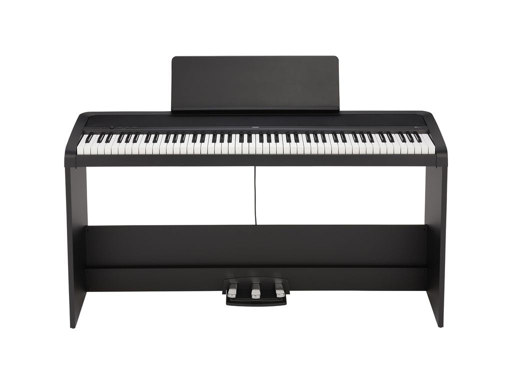 KORG B2SP BK Pianoforte digitale completo di stand nero