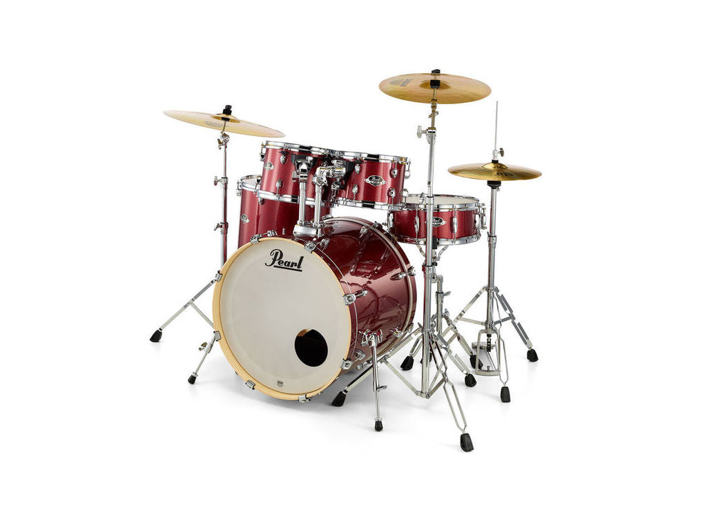 Pearl Export EXX725SBR Black Cherry Glitter Batteria acustica completa rossa