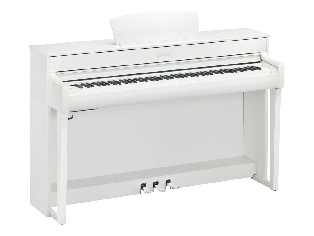 Yamaha Clavinova CLP735 White Pianoforte digitale bianco